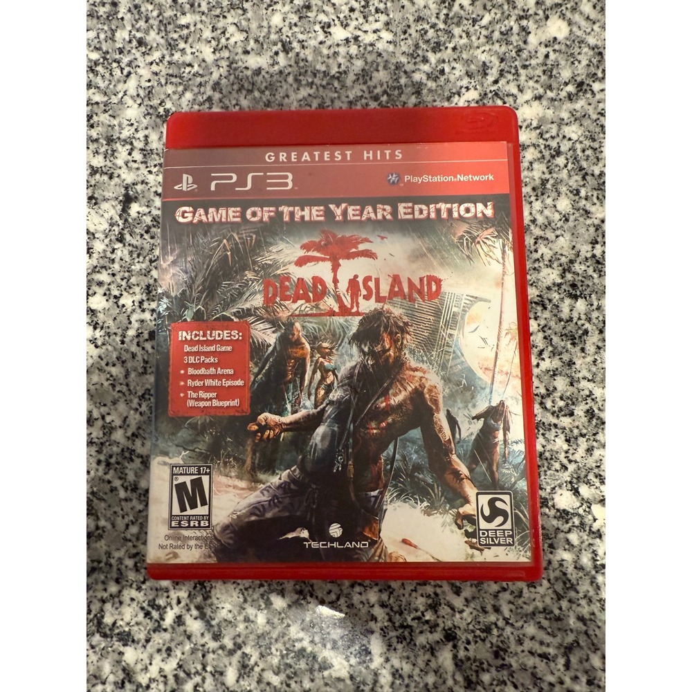 Dead Island Game of the Year Edition PlayStation 3 PS3‎ Greatest Hits